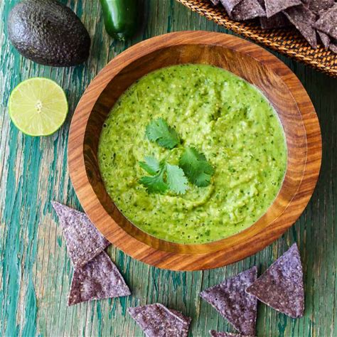 avocado-salsa-recipe-green-taco-sauce-delicious image