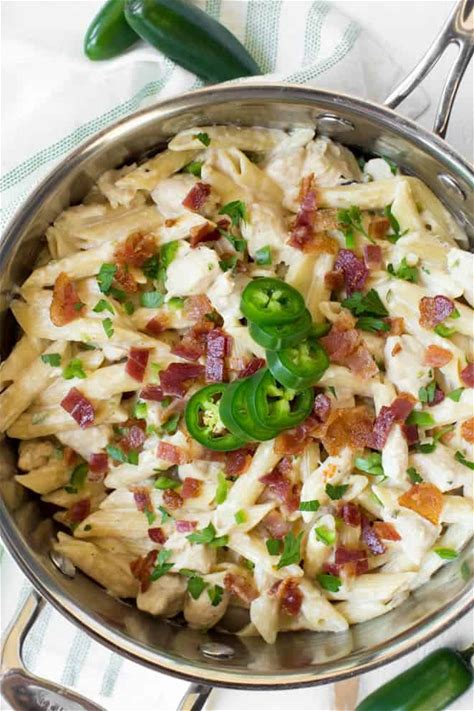 one-pot-creamy-jalapeno-popper-chicken-pasta image