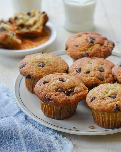 banana-chocolate-chip-muffins-once-upon-a-chef image