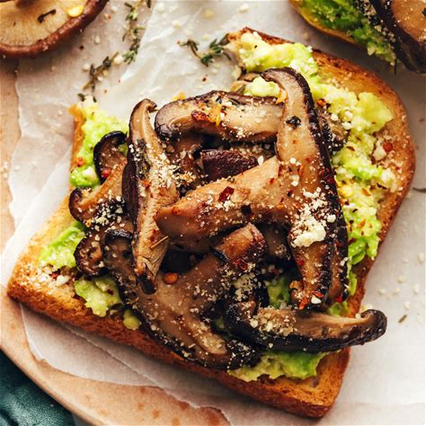 10-minute-mushroom-avocado-toast-minimalist image