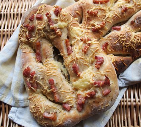 bacon-cheese-garlic-fougasse-lavender-and image