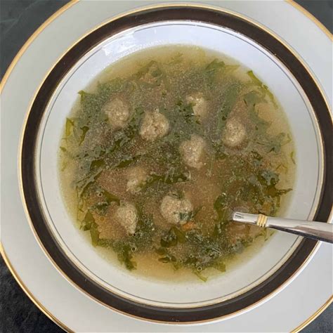 italian-wedding-soup-recipe-with-little-meatballs image