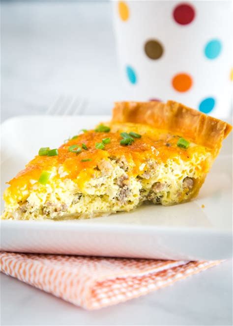 easy-sausage-quiche-recipe-dinners-dishes image