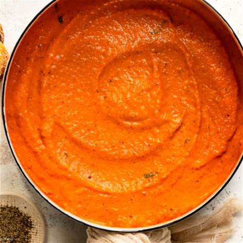 roasted-red-peppers-sauce-easy-no-spoon image