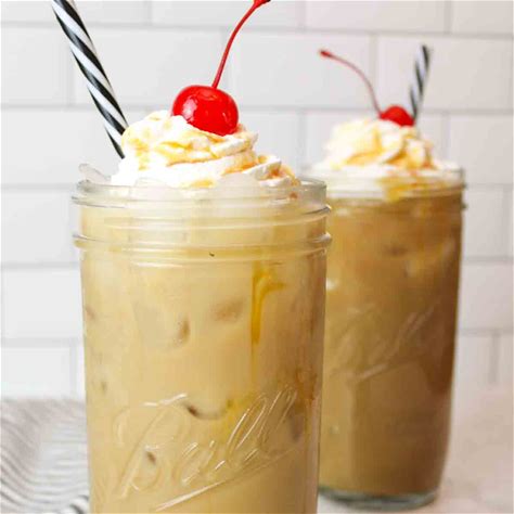 caramel-iced-coffee-beeyondcereal image