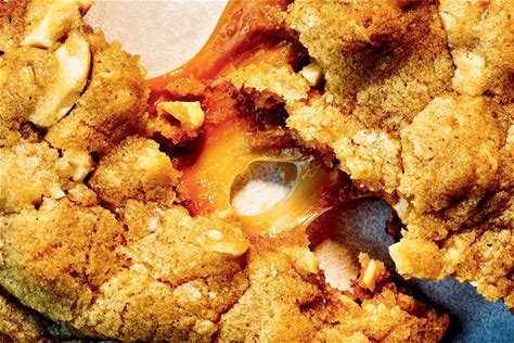 cashew-caramel-cookies-recipe-kitchn image