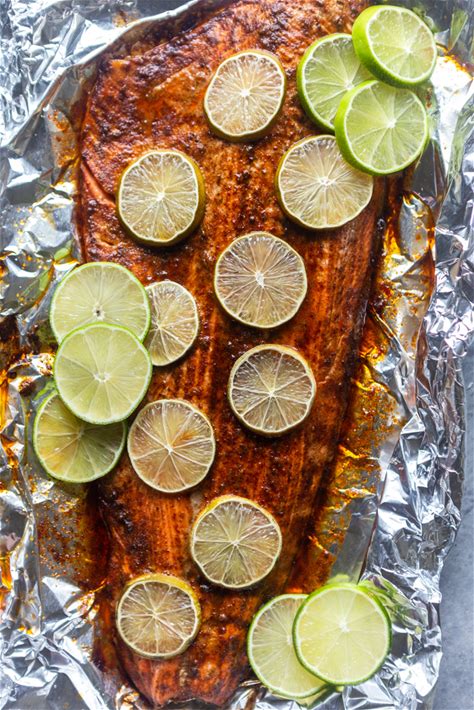 chili-lime-baked-salmon-recipe-fox-and-briar image