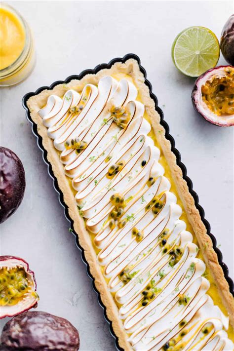 passion-fruit-curd-tart-with-lime-meringue-emily image