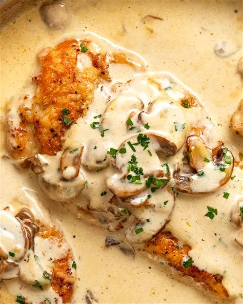 chicken-breast-in-creamy-mushroom-sauce image