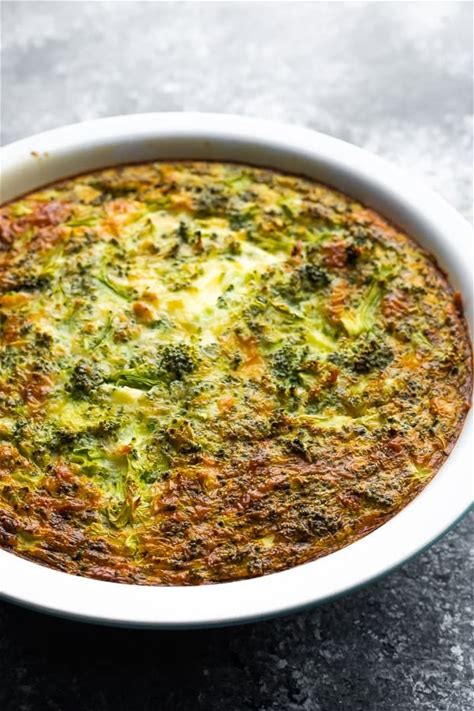 broccoli-cheese-crustless-quiche-sweet-peas-and image