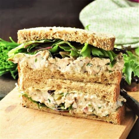 salmon-salad-sandwich-no-mayo-everyday-healthy image