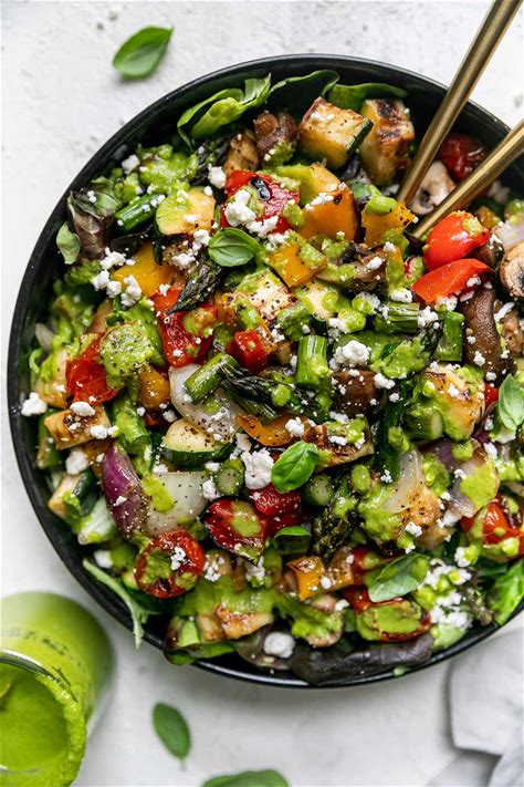 grilled-vegetable-salad-with-lemon-basil-vinaigrette image