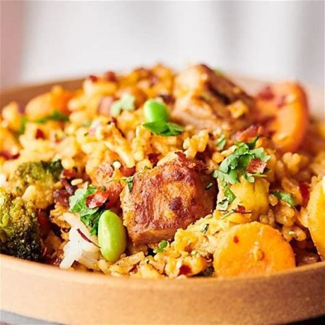 pork-fried-rice-recipe-one-pot-30-minute-dinner image
