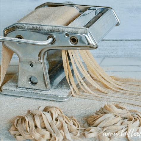 homemade-whole-wheat-sourdough-pasta-butter image