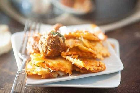 meatball-casserole-with-cheese-ravioli-buns-in-my image