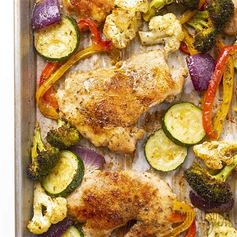 roasted-chicken-and-vegetables-in-the-oven image