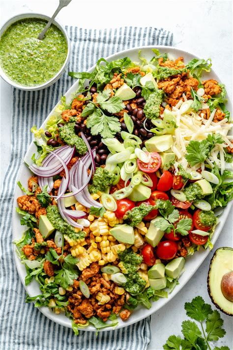 the-best-chicken-taco-salad-recipe-ambitious-kitchen image