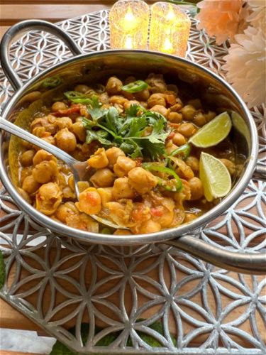 coconut-chickpea-curry-healthier-steps image