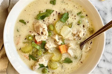 creamy-chicken-soup-recipe-kitchn image
