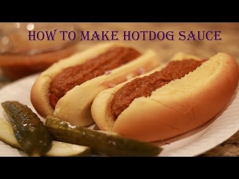 the-best-hot-dog-sauce-recipe-youtube image