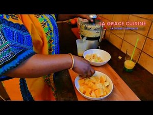 la-grace-cuisine-jus-dananas-et-ginger-youtube image