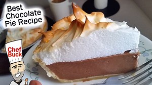 best-chocolate-pie-recipe-with-chef-buck-myfoodchannel image