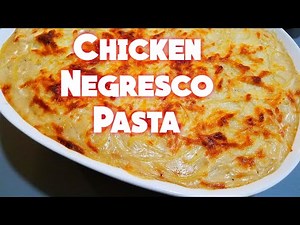 chicken-negresco-pasta-macarona-bechamel-with image