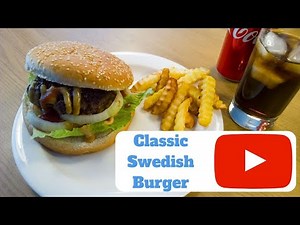how-to-make-classic-swedish-burger-youtube image