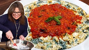 how-to-make-pasta-with-herb-ricotta-and-fresh-tomato image