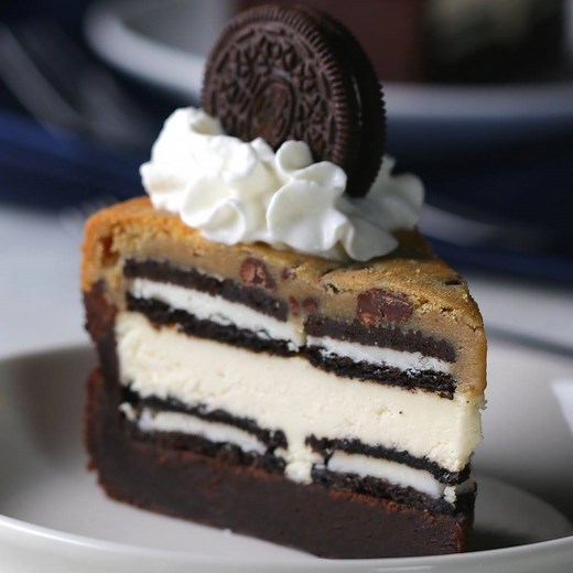 how-to-make-5-layer-brownie-cookie-cheesecake-with image