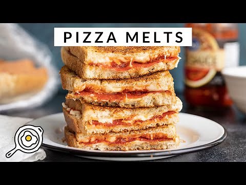crispy-gooey-cheesy-pizza-melts-youtube image