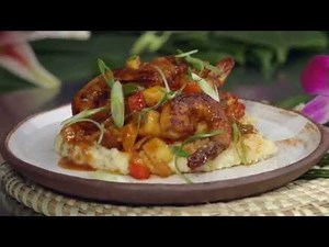 hawaiian-foods-week-recipe-shrimp-and-grits-youtube image