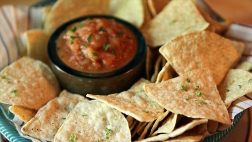 jeffs-lime-tortilla-chips-and-roasted-salsa-food-network image