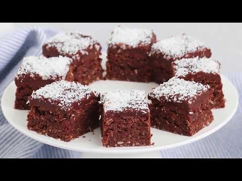 10-minute-chocolate-coconut-slice-recipe-youtube image