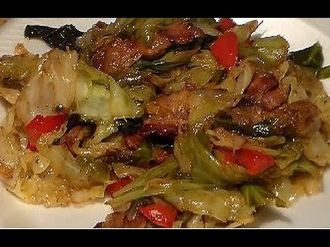 how-to-make-the-best-fried-cabbage-youtube image
