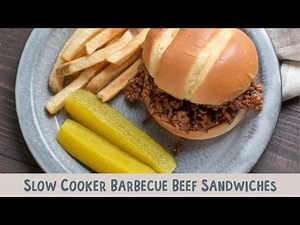 slow-cooker-barbecue-beef-sandwiches image