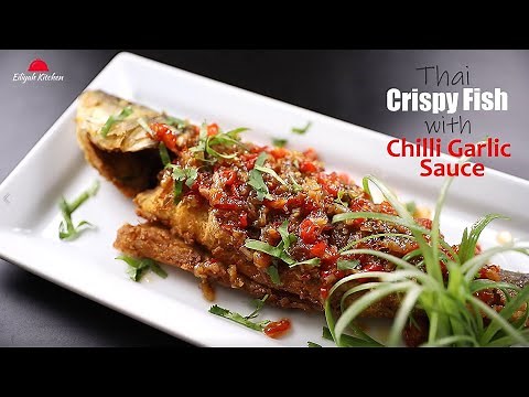 thai-crispy-fish-with-chilli-garlic-sauce-fried-fish image