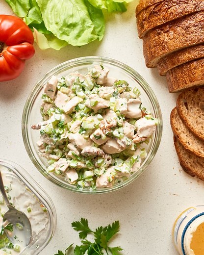 how-to-make-classic-creamy-chicken-salad-the-kitchn image