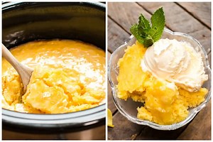 slow-cooker-lemon-spoon-cake-the-magical-slow-cooker image