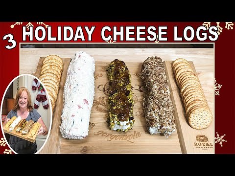 3-holiday-cheese-log-recipes-easy-appetizers image