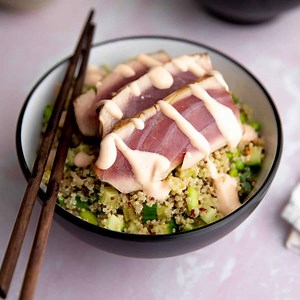 seared-ahi-tuna-steak-recipe-and-spicy-tuna-bowls-from image