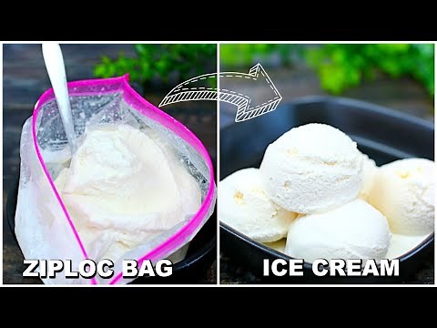 make-ice-cream-using-a-ziploc-bag-in-5-minutes image