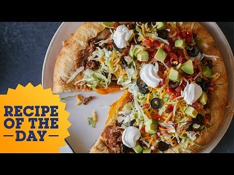 recipe-of-the-day-tex-mex-stuffed-crust-pizza-food image