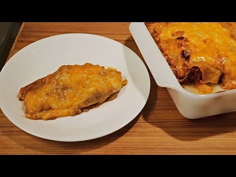 spicy-chicken-enchiladas-for-two-youtube image