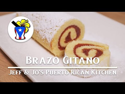 how-to-make-brazo-gitano-de-guayaba-guava-spanish image