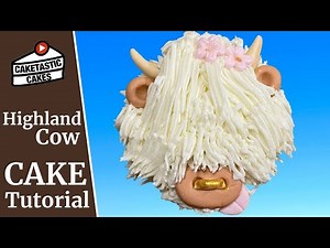shaggy-scottish-highland-cow-cupcake-tutorial-youtube image
