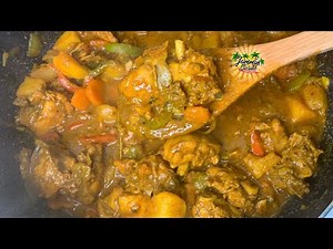 how-to-make-jamaican-curry-chicken-easy-curry image