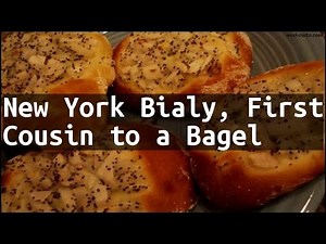 recipe-new-york-bialy-first-cousin-to-a-bagel-youtube image