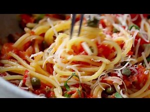 roasted-tomato-puttanesca-recipe-pinch-of-yum image