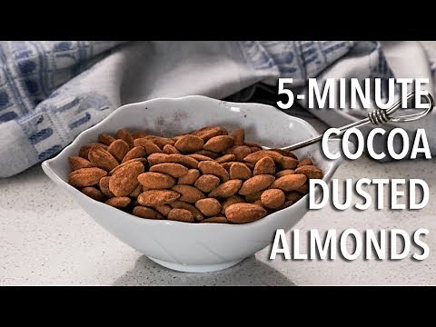 how-to-make-cocoa-dusted-almonds-youtube image